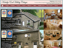 Tablet Screenshot of kerridgeendholidaycottages.co.uk